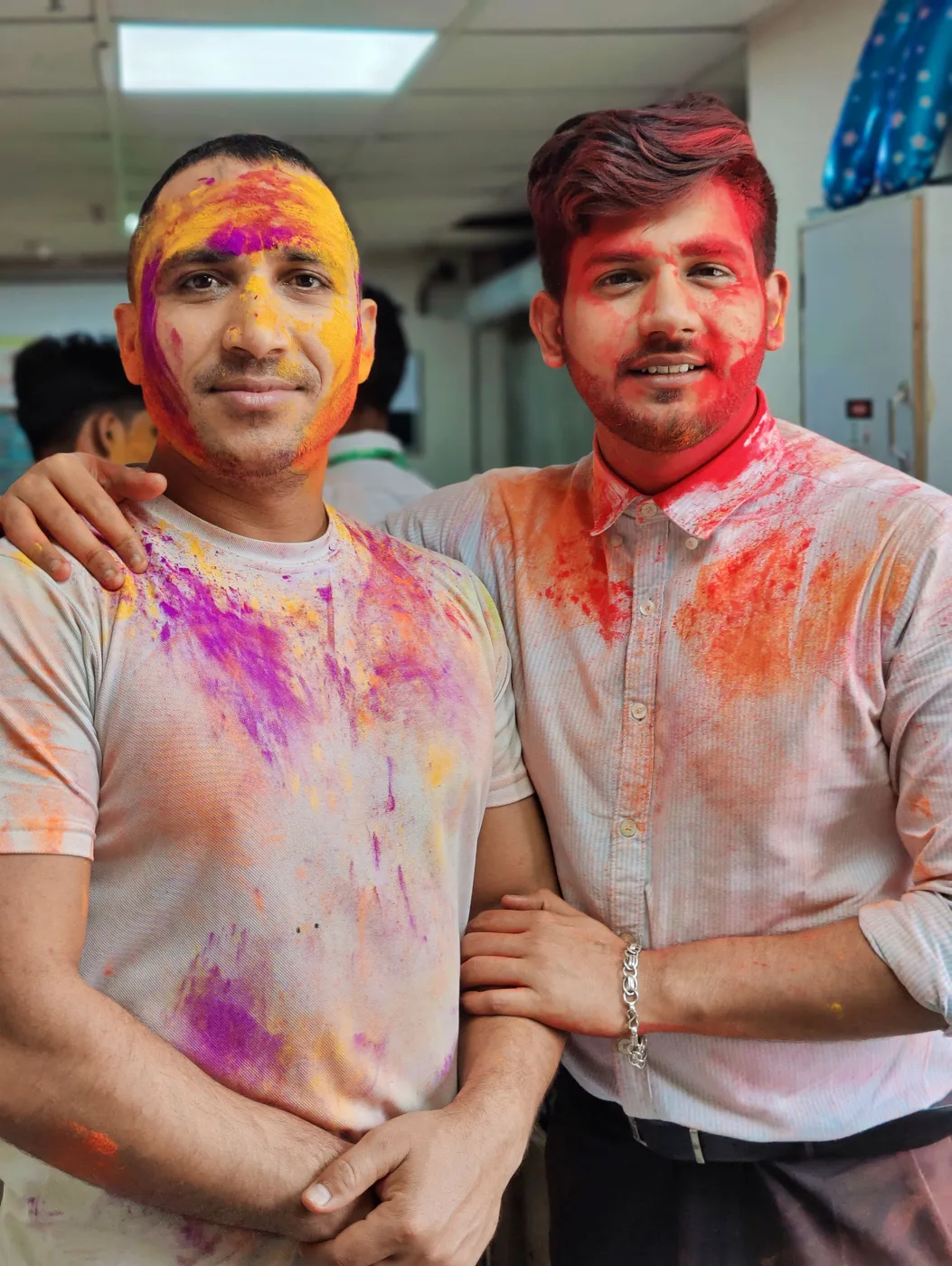 Members celebrating a festival together